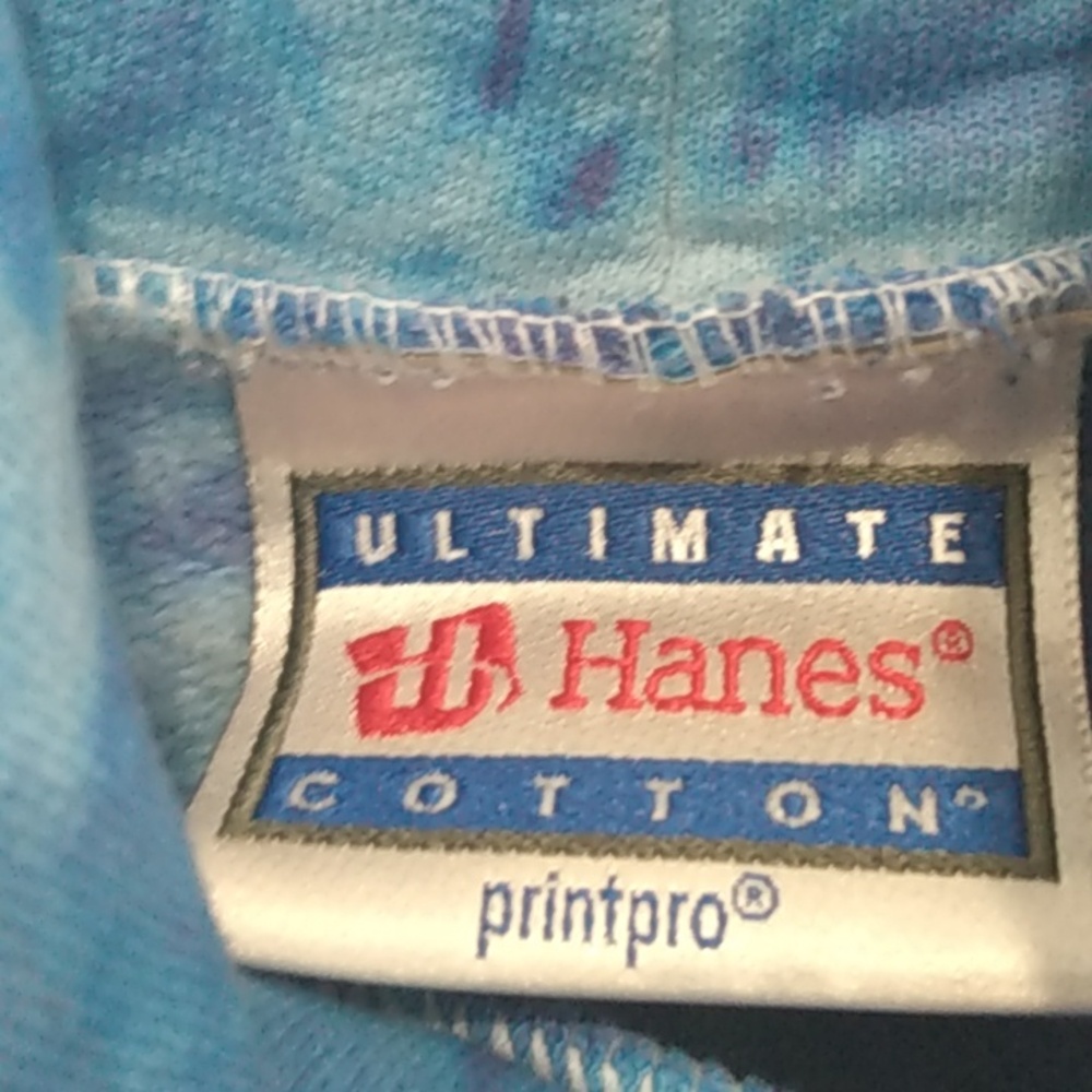 Ultimate Hanes cotton printpro hoodie size s 34/36 great condition! - Picture 2 of 16